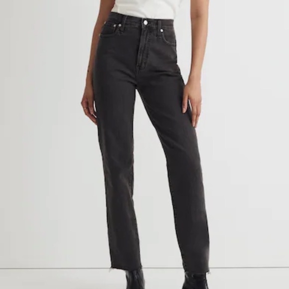 Madewell Denim - Madewell The Tall Perfect Vintage Jean Lunar Wash Raw Hem Women's Size 29 Tall
